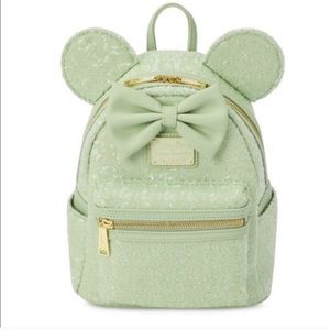 🚫SOLD Mint green loungefly backpack